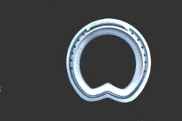 Aluminium Racebar with steel insert - visit the official Jim Blurton shop to buy online, horseshoes, farrier tools & accessories distributed worldwide.