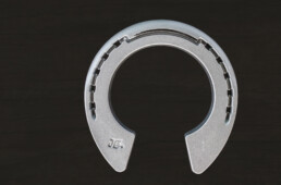 Aluminium Onion Heel Shoe - visit the official Jim Blurton shop to buy online, horseshoes, farrier tools & accessories distributed worldwide.