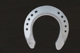 Aluminium Rolling Motion Shoe - visit the official Jim Blurton shop to buy online, horseshoes, farrier tools & accessories distributed worldwide.