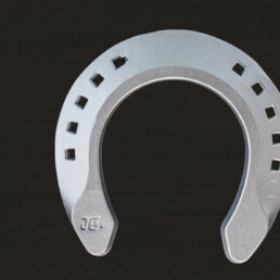 Aluminium Rolling Motion Shoe - visit the official Jim Blurton shop to buy online, horseshoes, farrier tools & accessories distributed worldwide.