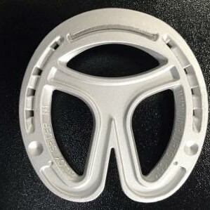 Aluminium Spider Bar Shoe - visit the official Jim Blurton shop to buy online, horseshoes, farrier tools & accessories distributed worldwide.